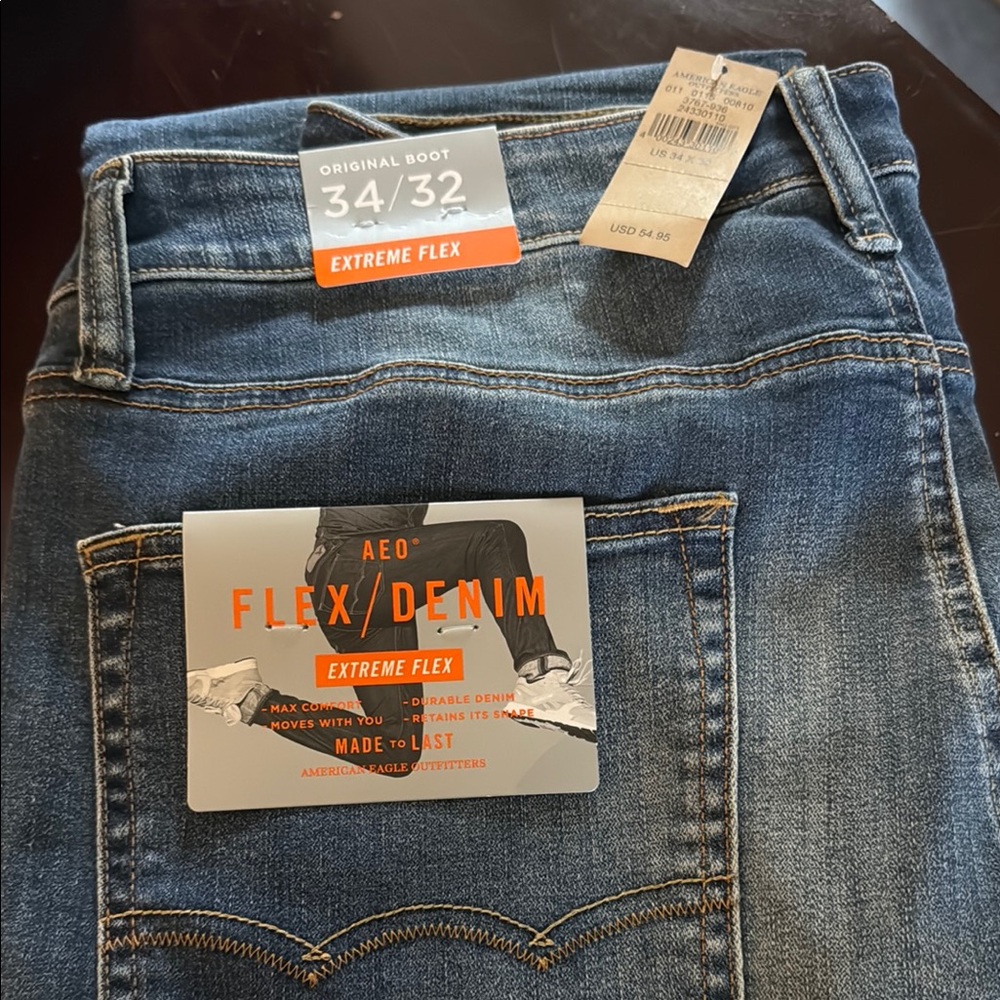 American Eagle Outfitters Blue Bootcut Jeans